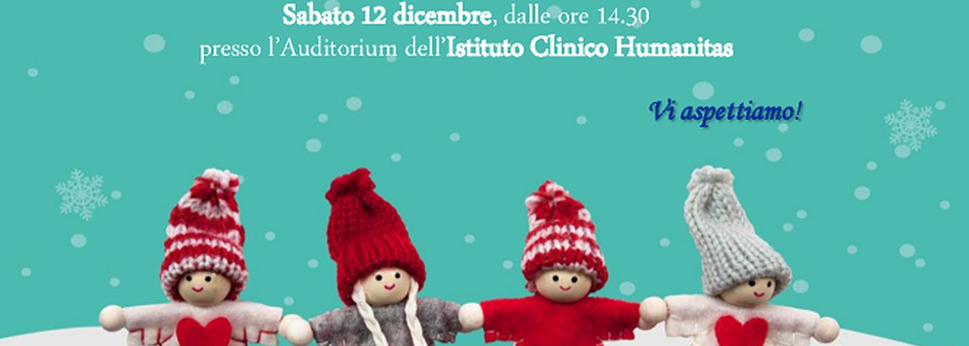 Sabato 12 dicembre Festa di Natale di Fondazione Ariel!
